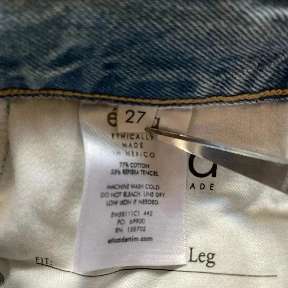 ETICA Devon wide leg jeans distressed - Picture 9 of 9